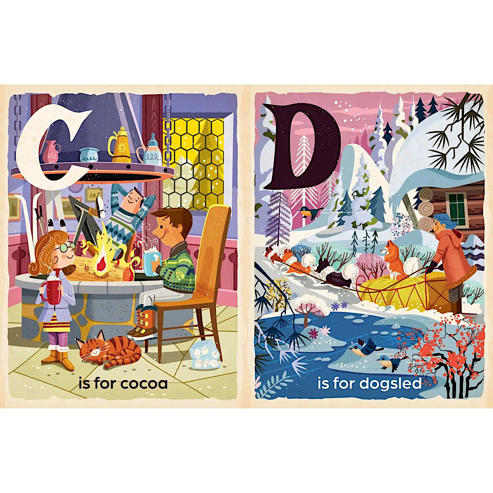 W Is For Winter Board Book