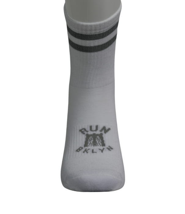 Sky Manufacturing RUN BKLYN Reflective Crew Sock