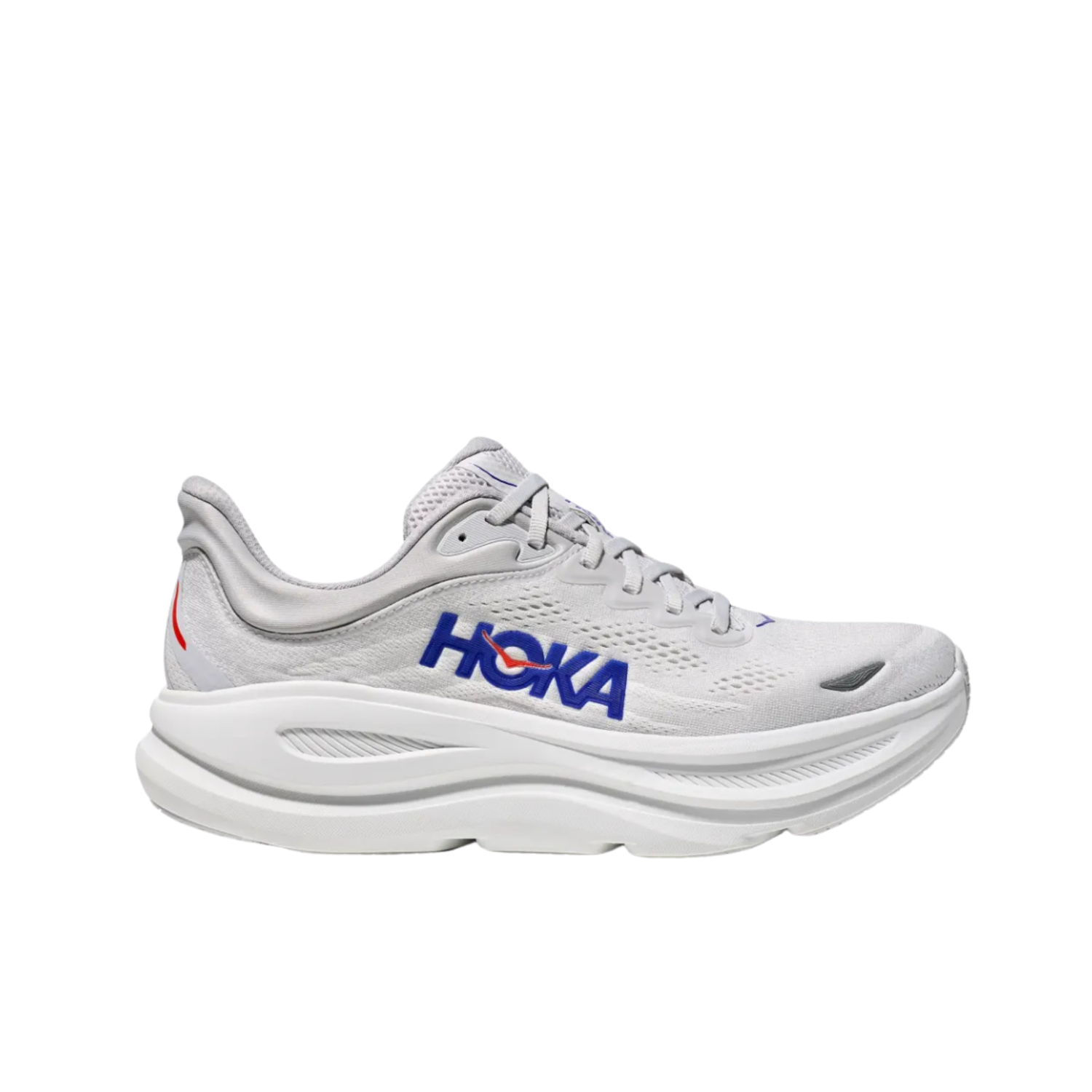 靴 HOKA ONE ONE BONDI 9 WIDE 24cm Hoka Men's Bondi 9 Wide Galactic Grey/Stellar Grey