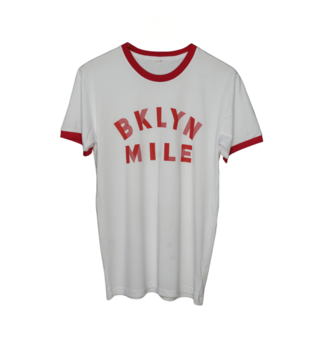 W BKLYN MILE Retro Tee