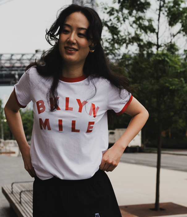 ascolour W BKLYN MILE Retro Tee