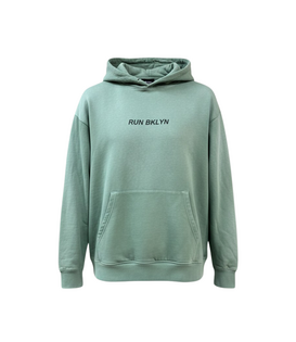 RUN BKLYN Unisex  Potassium Green Hoodie