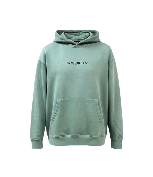 RUN BKLYN Unisex  Potassium Green Hoodie