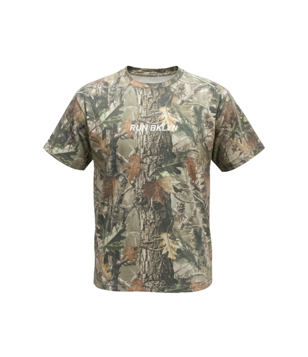 RUN BKLYN CAMO SHORT SLEEVE T-SHIRT