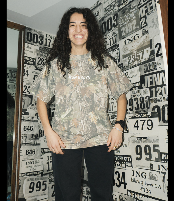 RUN BKLYN CAMO SHORT SLEEVE T-SHIRT
