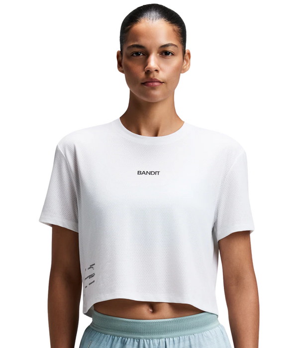 Bandit W Micromesh Cropped Tee S26