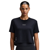W Micromesh Cropped Tee S26