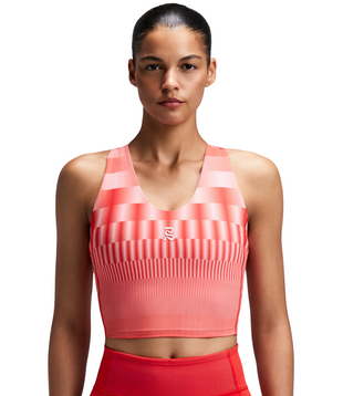 W Vanisher V-Neck Race Crop