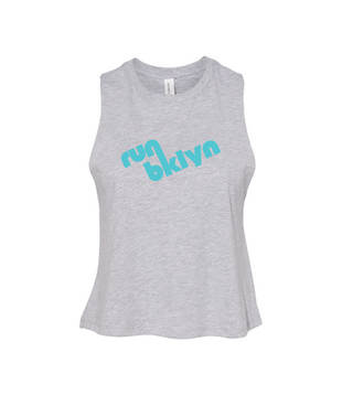 RUN BKLYN W Groovy Racerback Crop 26