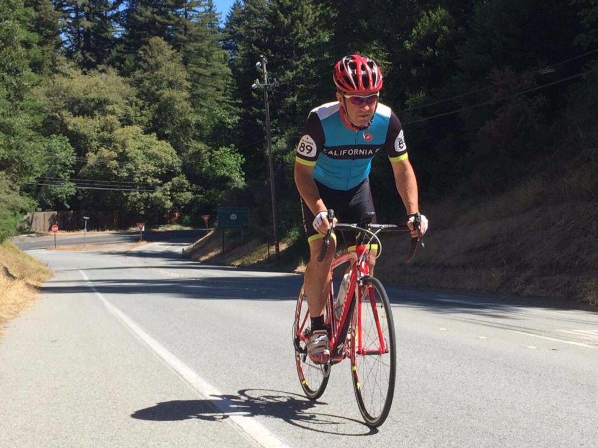 first time on road bike