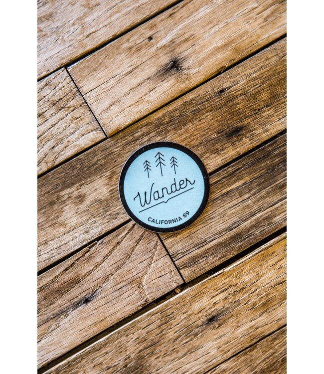 California 89 Wander Sticker