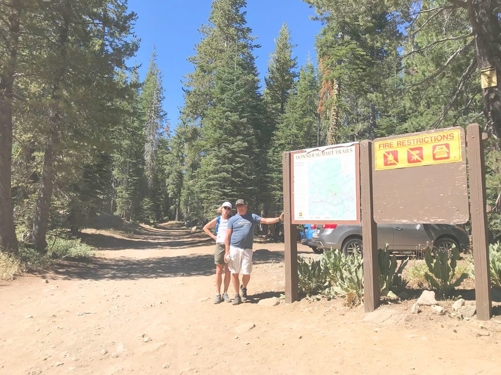 Donner Summit Trails Sign