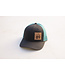 California 89 California 89 Trucker with Snapback, Charcoal and Teal