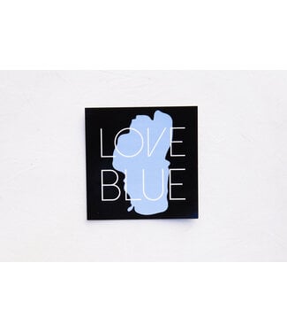 California 89 Love Blue Sticker - Large