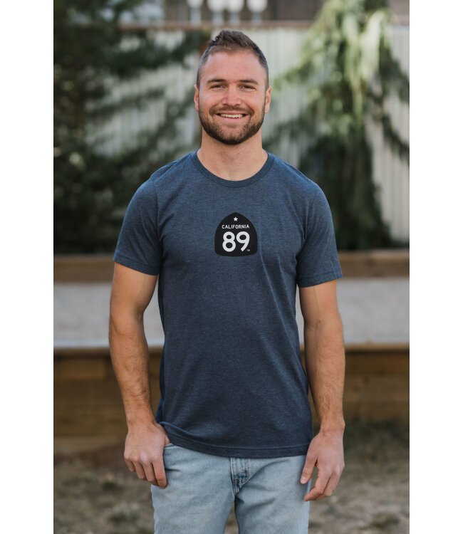 California 89 Men's Short Sleeve Motorcycle T-Shirt