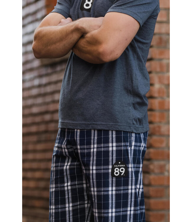 California 89 Unisex Flannel Pajama Pants