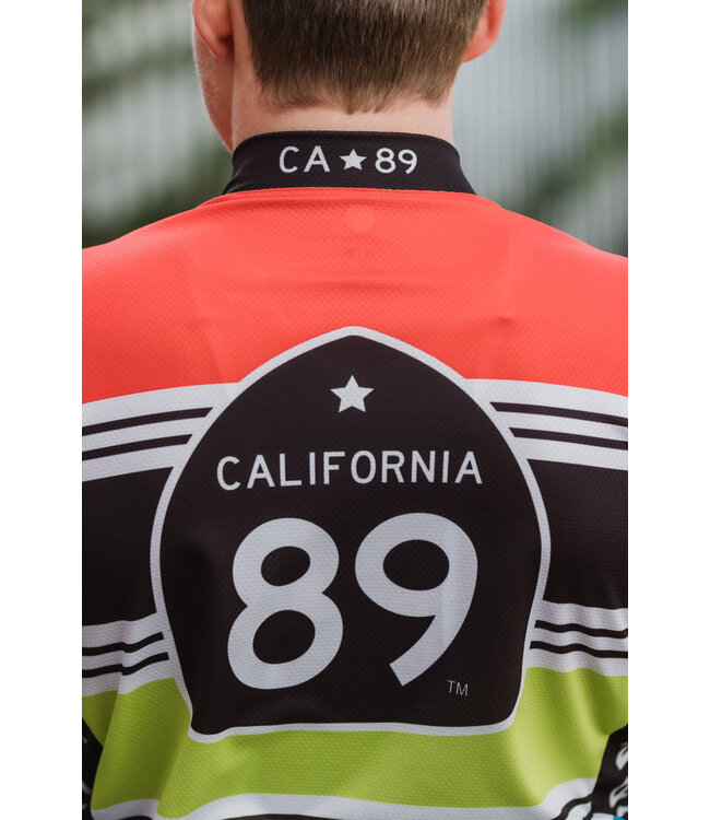 California 89 Striped Men's Castelli Bike Jersey