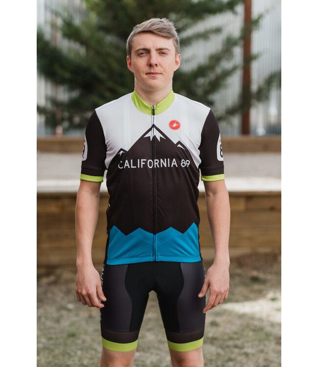 California 89 Men's Mountain Design Castelli  Bike Jersey