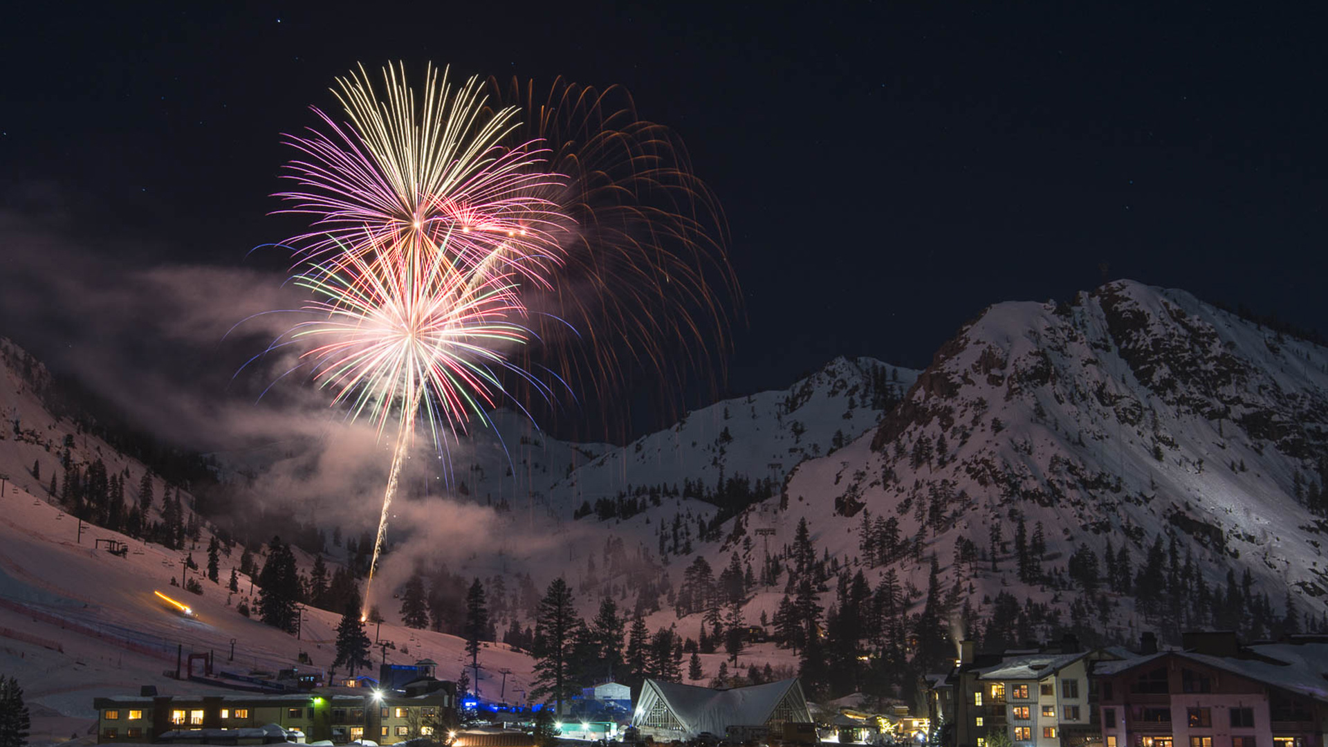 Fireworks at Squaw