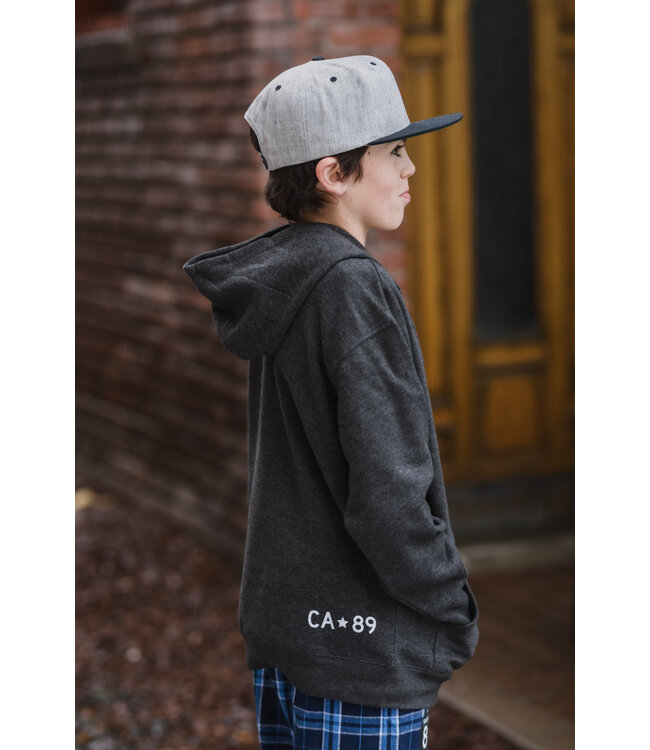 California 89 Kid's Love Blue Hooded Sweatshirt