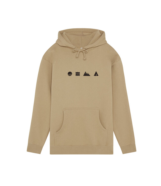 California 89 Unisex Tahoe Icons Hooded Sweatshirt