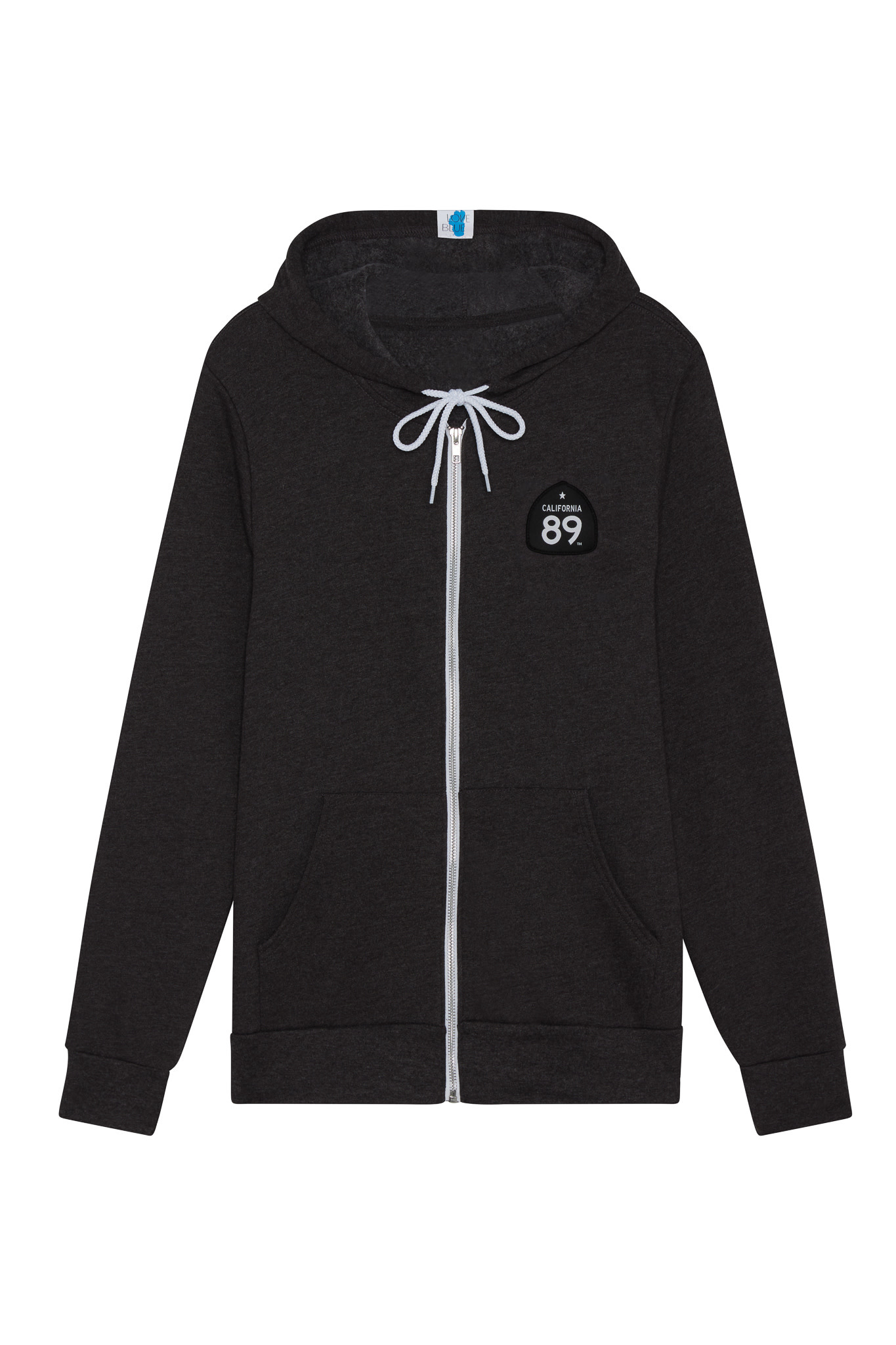 Unisex Zip Up Hoodie - California 89