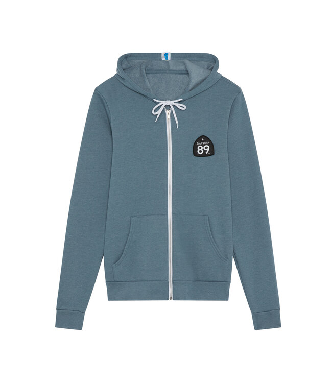 California 89 Unisex CA89 Shield Zip-Up Hoodie