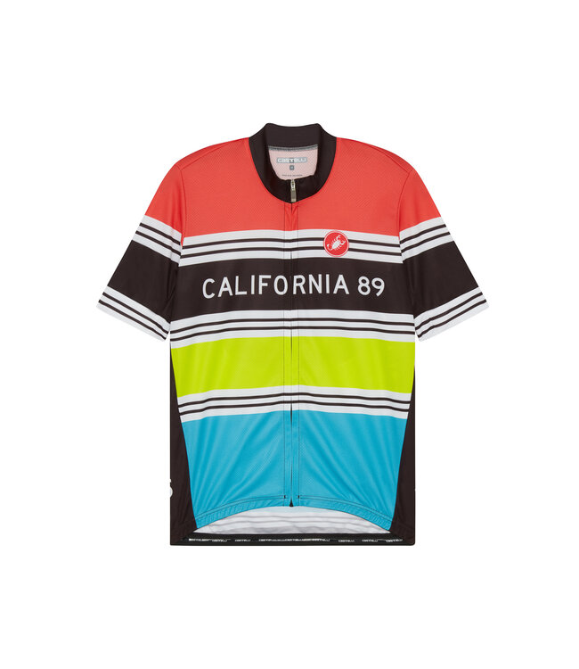 California 89 Striped Men's Castelli Bike Jersey