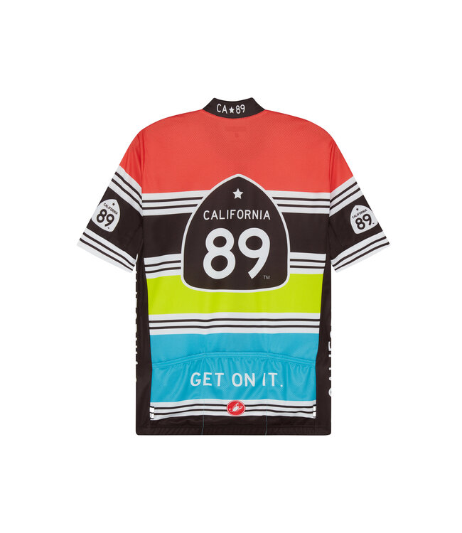 California 89 Striped Men's Castelli Bike Jersey