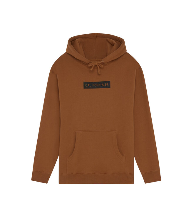 California 89 Unisex CA89 Box Logo Hooded Sweatshirt
