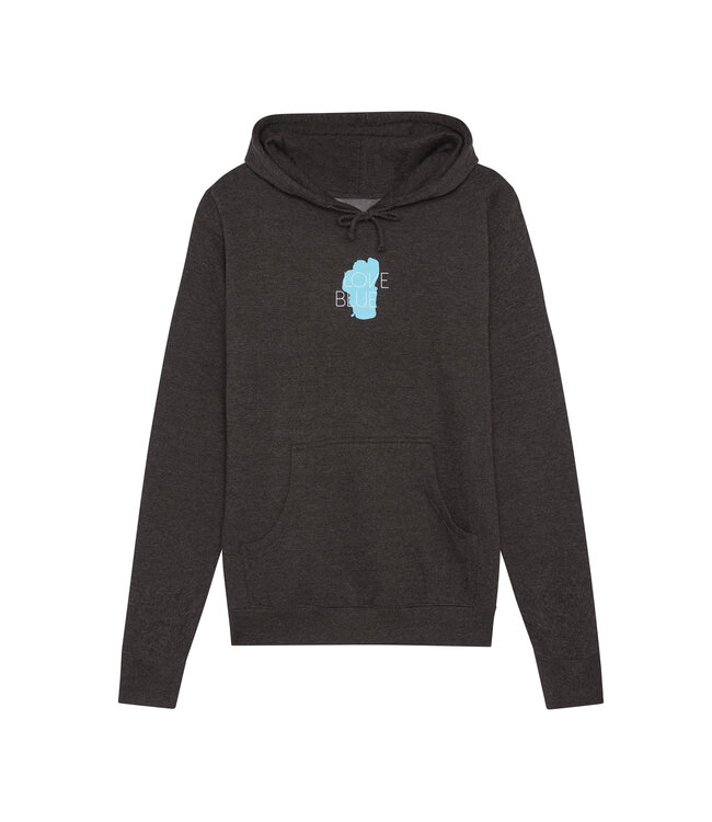 California 89 Unisex Love Blue Hooded Sweatshirt