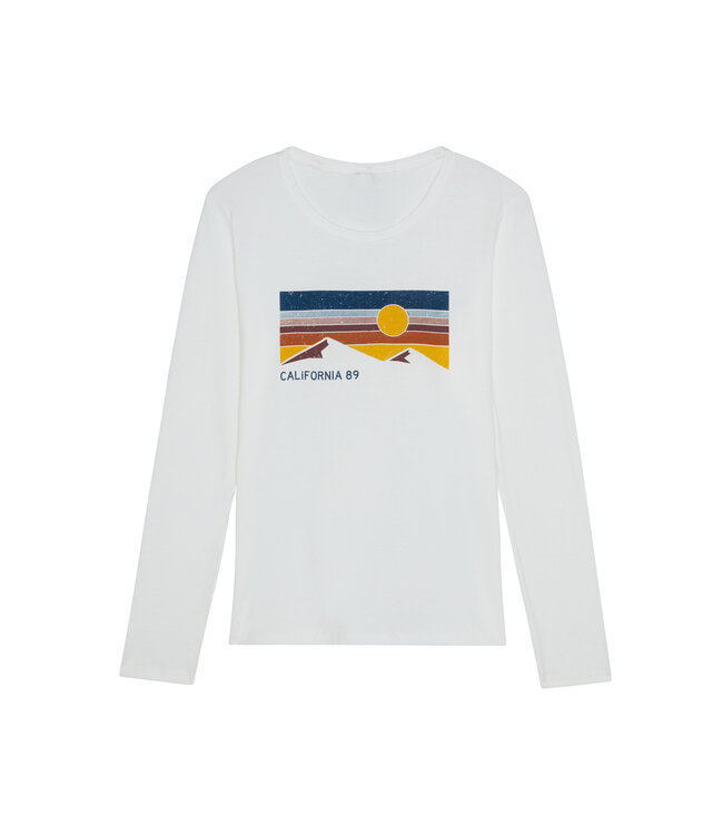 California 89 Women's Long  Sleeve Sky & Mountain T-Shirt