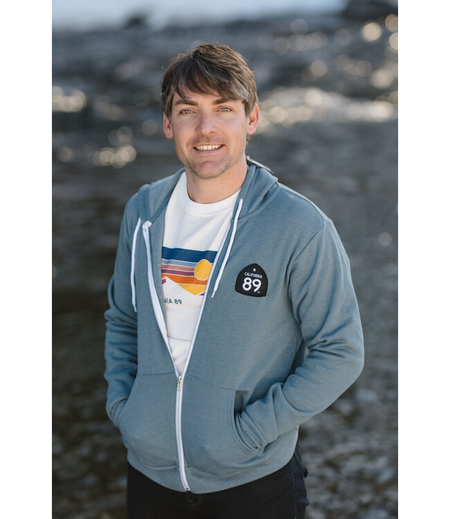 California 89 Unisex CA89 Shield Zip-Up Hoodie