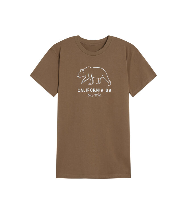 California 89 Men's Short Sleeve Stay Wild T-shirt