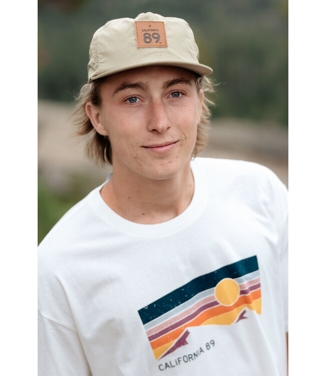 California 89 Men's Short Sleeve Sky & Mountain T-Shirt