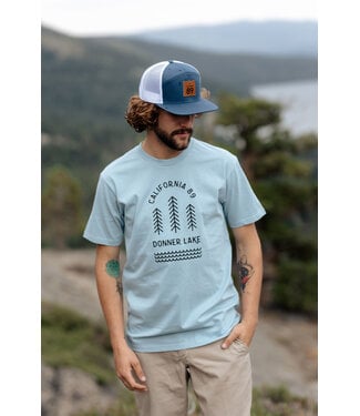 California 89 Men's Short Sleeve Donner Lake T-Shirt