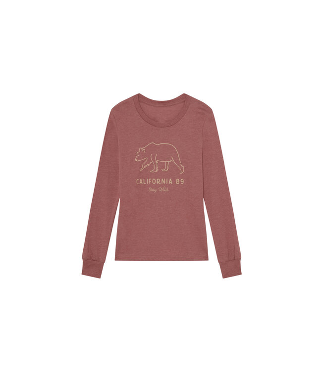 California 89 Kid's Long Sleeve Stay Wild Tee