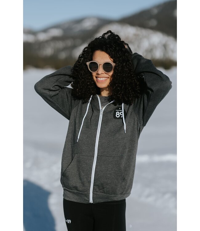 California 89 Unisex CA89 Shield Zip-Up Hoodie