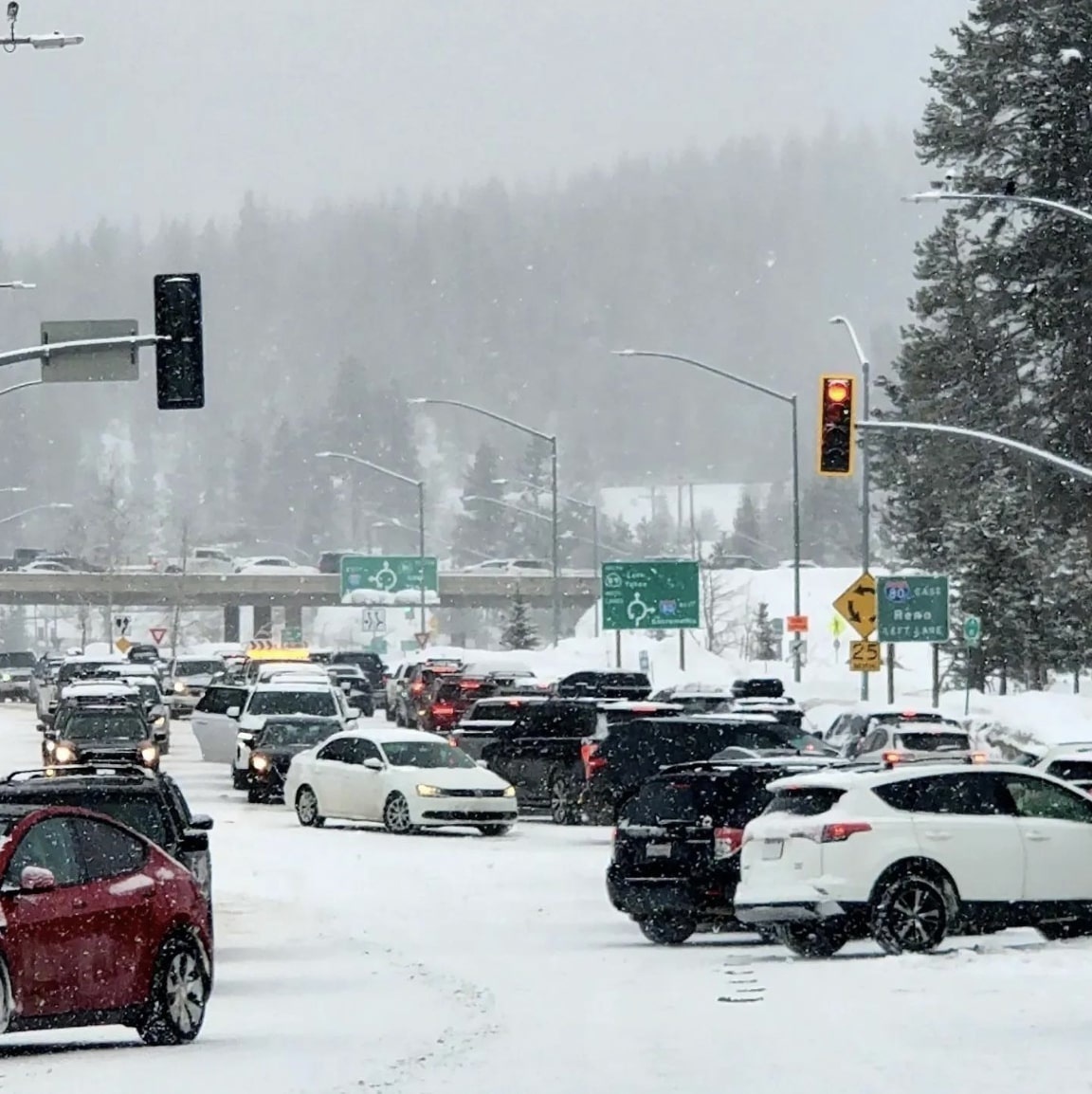 Winter Driving in Lake Tahoe