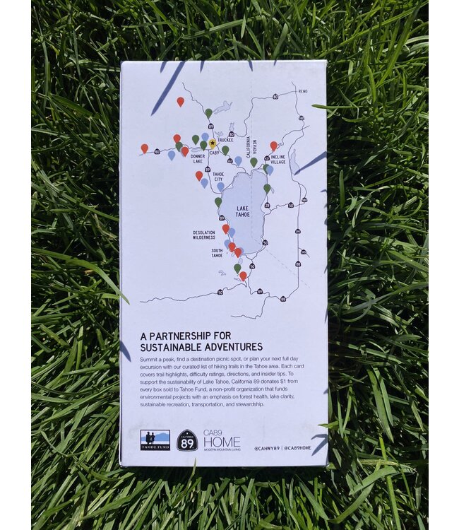 California 89 CA89 HIKE cards