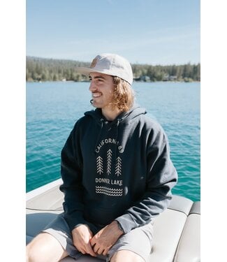 California 89 Unisex Donner Lake Hooded Sweatshirt