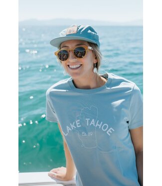 California 89 Women's Short Sleeve Lake Tahoe T-shirt