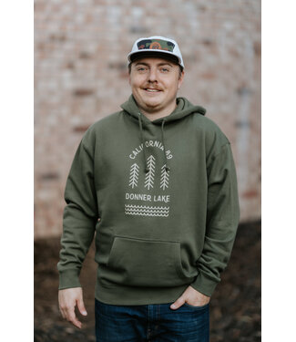 California 89 Unisex Donner Lake Hooded Sweatshirt