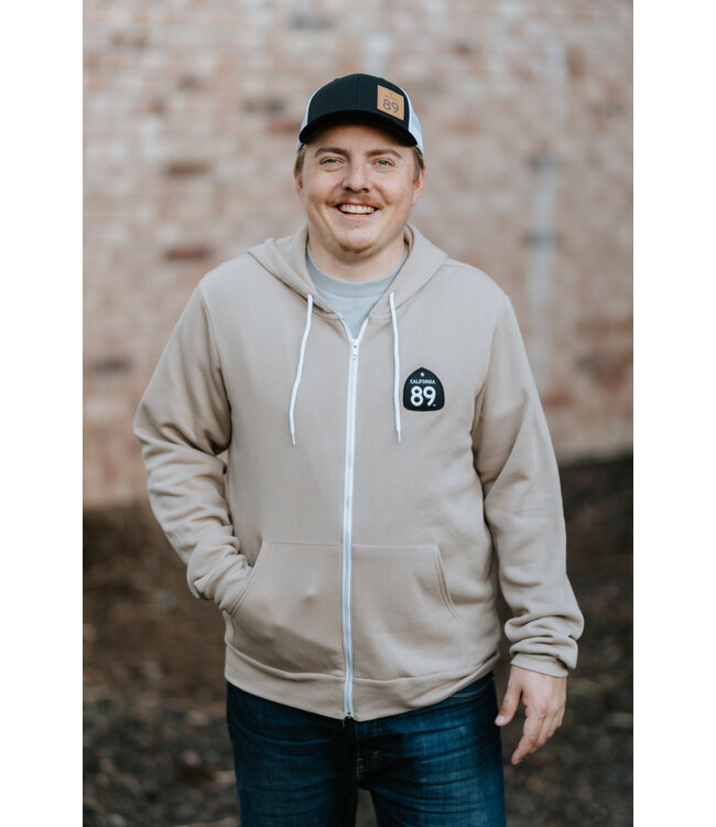 California 89 Unisex CA89 Shield Zip-Up Hoodie