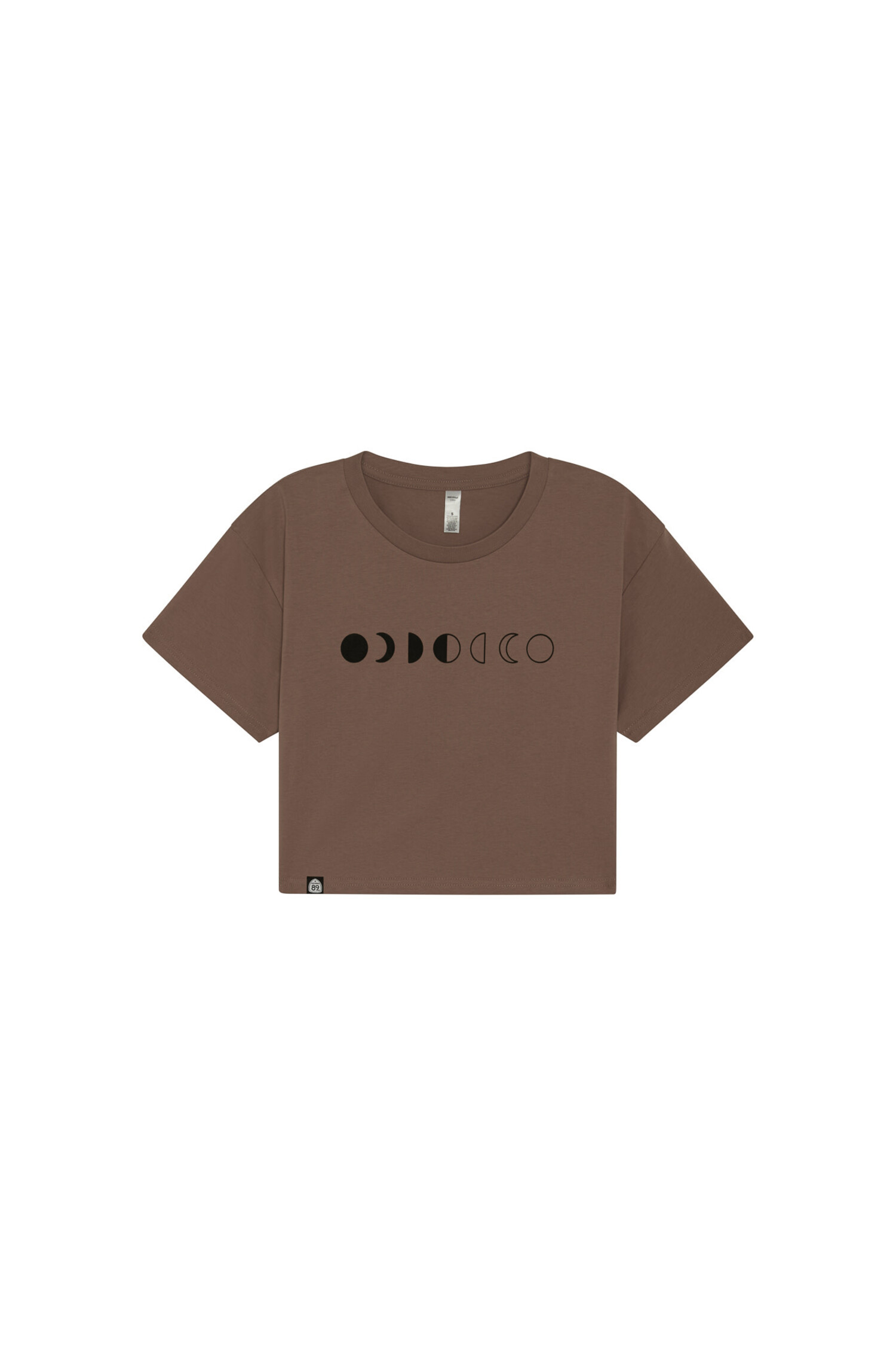 Women's Moon Design Crop T-Shirt - California 89