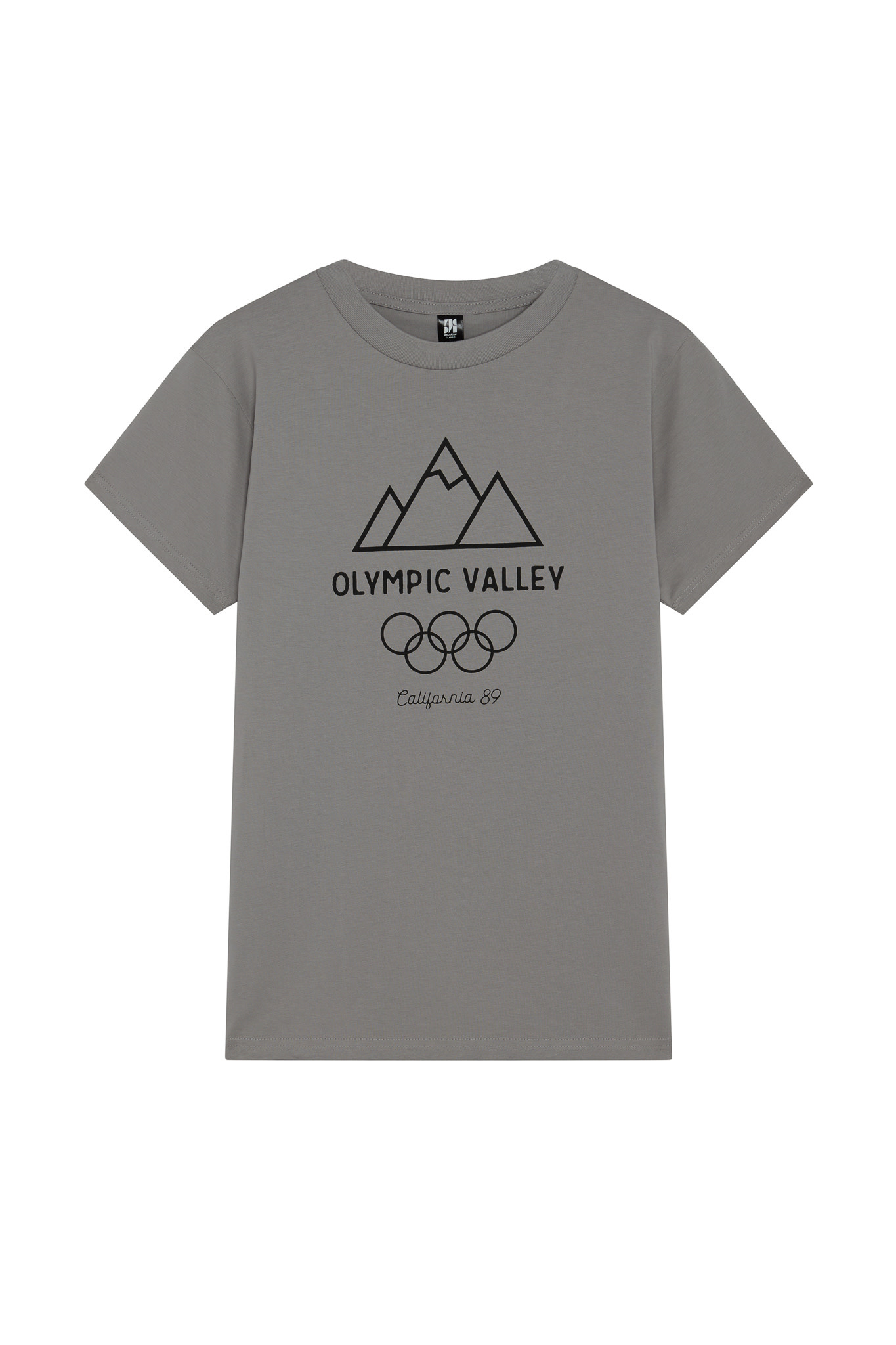 【DEARMINE】LA Olympic Printing Short Sleeve T-shirt Men's White LA 2028 Summer Olympics Youthful Energy T-Shirt