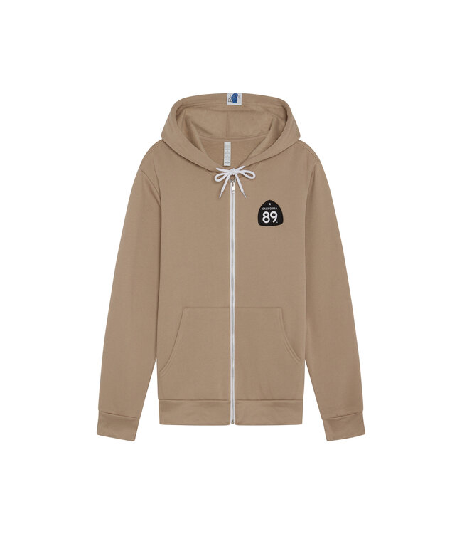 California 89 Unisex CA89 Shield Zip-Up Hoodie