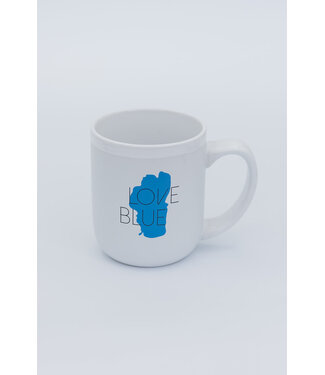 Love Blue Mug