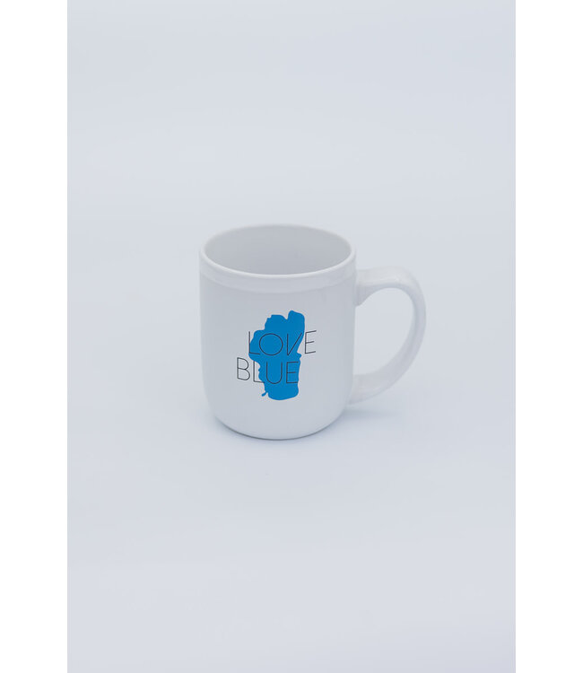 Love Blue Mug