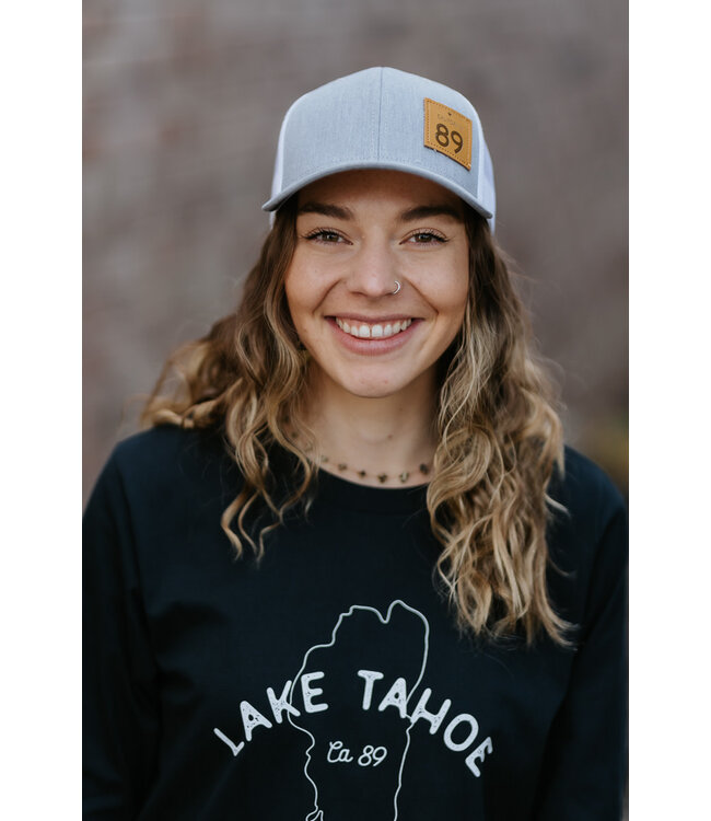 California 89 California 89 Trucker with Snapback, Grey & White